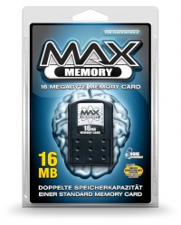 Datel Max Memory 16MB Memory Card Box Art