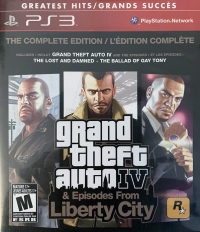 Grand Theft Auto IV: The Complete Edition - Greatest Hits [CA] Box Art