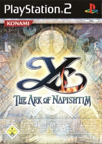Ys - The Ark of Napishtim [DE] Box Art