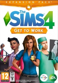 Sims 4, The: Get To Work Box Art