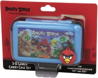 GameOn 3-D Gamer Carry Case Set - Angry Birds (blue) Box Art