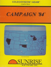 Campaign '84 (yellow box) Box Art