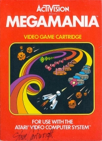 Megamania (blue label) Box Art