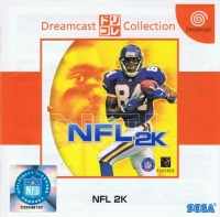 NFL 2K - Dreamcast Collection Box Art