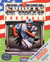 TV Sports Football (Hooray for Hollywood) Box Art