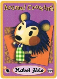 Animal Crossing - 1-009 Mabel Able Box Art