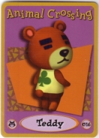 Animal Crossing - 1-016 Teddy Box Art