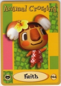 Animal Crossing - 1-044 Faith Box Art