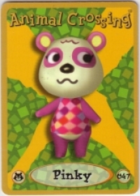 Animal Crossing - 1-047 Pinky Box Art
