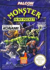 Monster In My Pocket Box Art