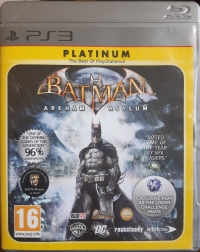 Batman: Arkham Asylum - Platinum Box Art