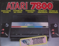 Atari 7800 - Asteroids Box Art