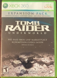 Tomb Raider: Underworld Expansion Pack Box Art