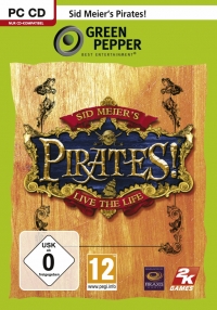 Sid Meier's Pirates!: Live the Life - Green Pepper Box Art