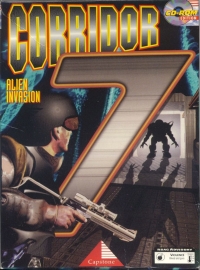 Corridor 7: Alien Invasion (CD) Box Art