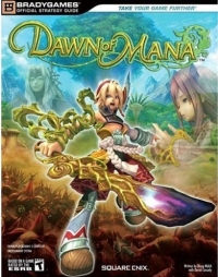 Dawn of Mana Official Strategy Guide Box Art