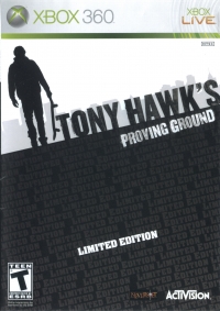 Tony Hawk's Proving Ground - Limited Edition Box Art