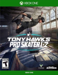 Tony Hawk's Pro Skater 1 + 2 (88477206US) Box Art