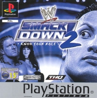 WWF SmackDown! 2: Know Your Role - Platinum Box Art
