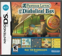 Professor Layton and the Diabolical Box - Alternative Cartridge Design Box Art
