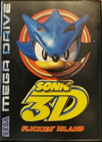 Sonic 3D Flickies' Island Box Art