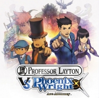 Professor Layton VS Phoenix Wright: Ace Attorney Box Art