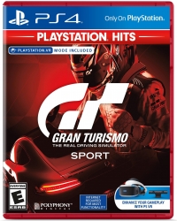 Gran Turismo Sport - PlayStation Hits Box Art