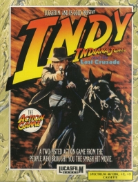 Indy Indiana Jones and the Last Crusade / Indiana Jones and the Temple of Doom Box Art
