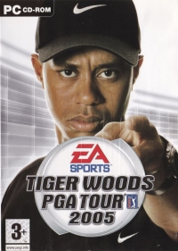 Tiger Woods PGA Tour 2005 Box Art