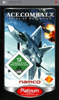 Ace Combat X: Skies of Deception - Platinum [DE] Box Art