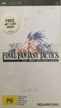 Final Fantasy Tactics: The War of the Lions (Free Art Card Inside) Box Art