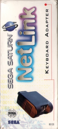 Sega NetLink Keyboard Adapter Box Art
