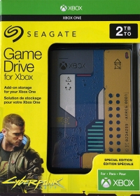 Seagate 2TB Game Drive - Cyberpunk 2077 Box Art