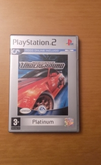 Need For Speed Underground - Platinum [ES] Box Art