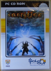 Sacrifice - Sold Out Software Box Art