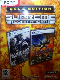 Supreme Commander: Gold Edition Box Art