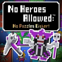 No Heroes Allowed: No Puzzles Either! Box Art
