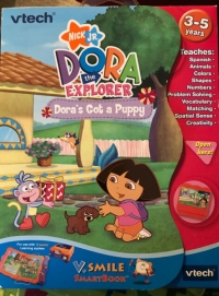 Dora the Explorer: Dora's Got a Puppy Box Art