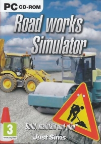 Roadworks Simulator Box Art