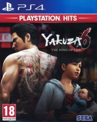 Yakuza 6: The Song of Life - PlayStation Hits Box Art