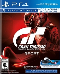 Gran Turismo Sport [CA] Box Art