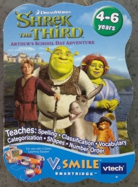 Shrek the Third: Arthur's School Day Adventure Box Art