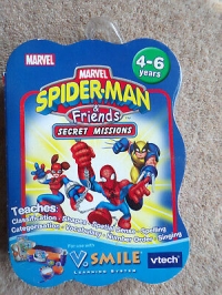 Spider-Man & Friends: Secret Missions (yellow Wolverine) Box Art