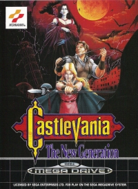 Castlevania: The New Generation Box Art