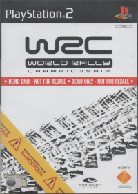 WRC: World Rally Championship (Demo Only) Box Art