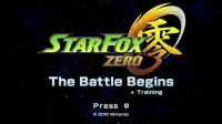 Star Fox Zero: The Battle Begins + Training Box Art