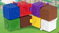 McDonald’s Super Mario Happy Meal Toy Blocks 2018 Box Art