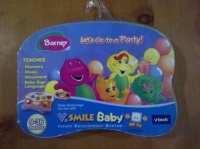 Barney Let's Go to a Party! Box Art