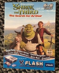 Shrek the Third: The Search for Arthur Box Art