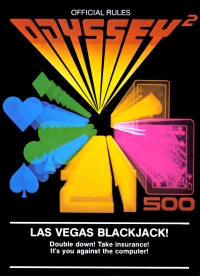 Las Vegas Blackjack! Box Art